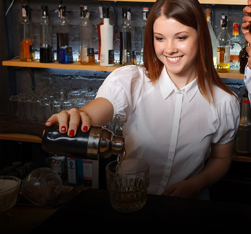 bartender girl